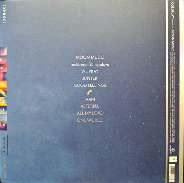 Coldplay : Moon Music (LP, Album, Ltd, Num, Fir)