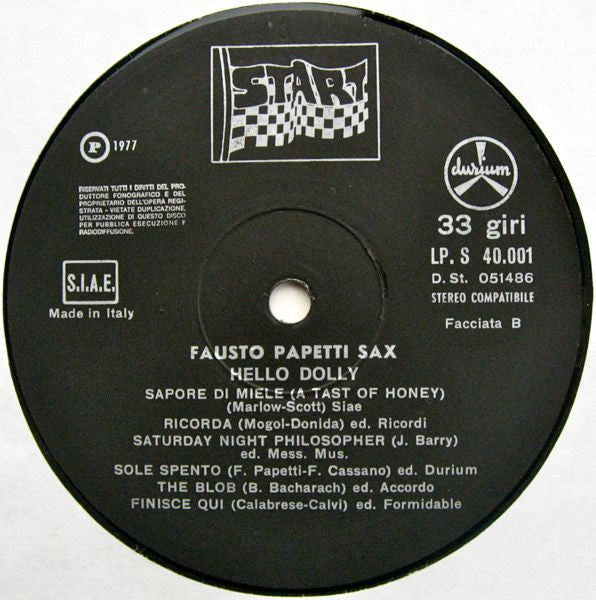 Fausto Papetti : Hello Dolly! (LP, Comp)