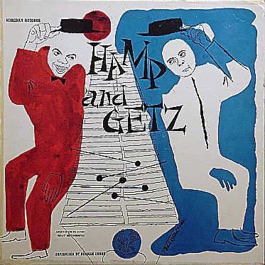 Lionel Hampton And Stan Getz : Hamp And Getz (LP, Album, Mono, RE)
