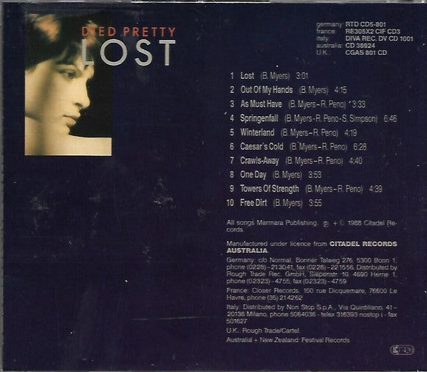 Died Pretty : Lost (CD, Album)