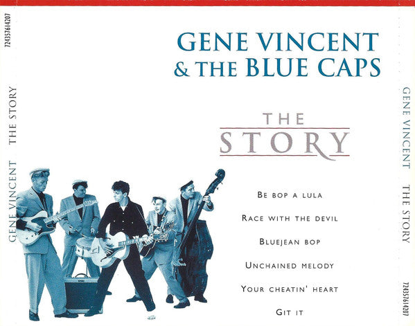 Gene Vincent & His Blue Caps : The Story (CD, Comp + CD-ROM)