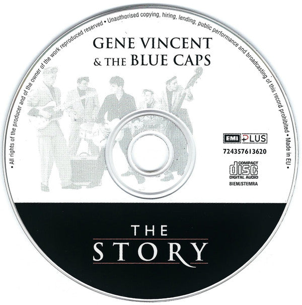 Gene Vincent & His Blue Caps : The Story (CD, Comp + CD-ROM)