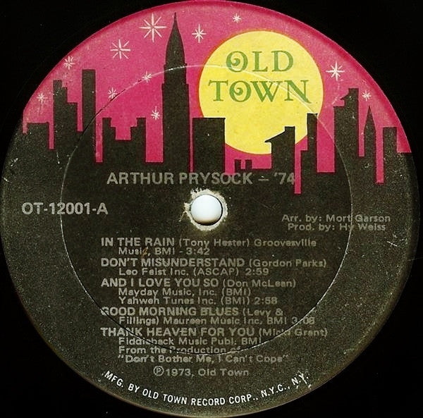 Arthur Prysock : Arthur Prysock '74 (LP, Album)