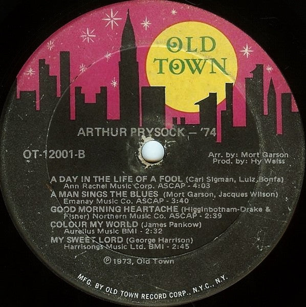 Arthur Prysock : Arthur Prysock '74 (LP, Album)