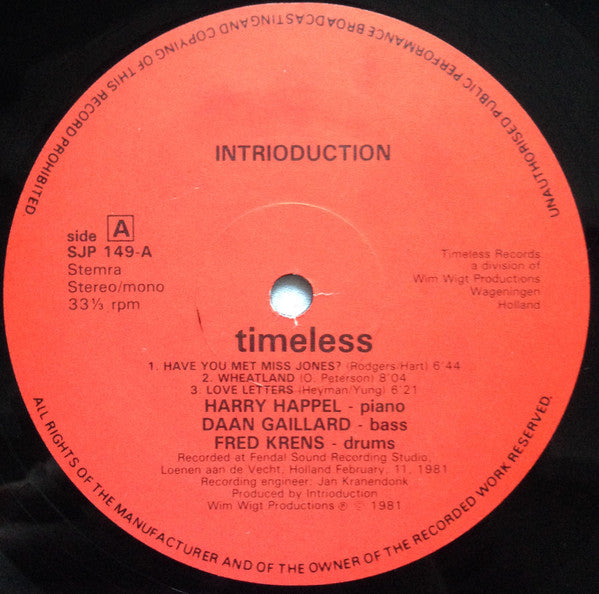 Intrioduction : Intrioduction (LP, Album)