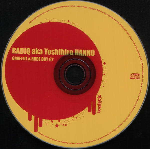 Radiq : Graffiti & Rude Boy 67' (CD, Album)