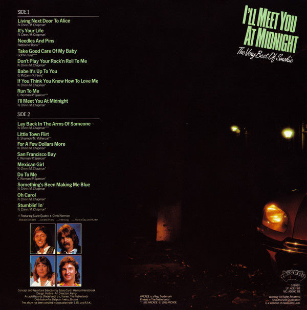 Smokie : I'll Meet You At Midnight - The Very Best Of Smokie (LP, Comp)