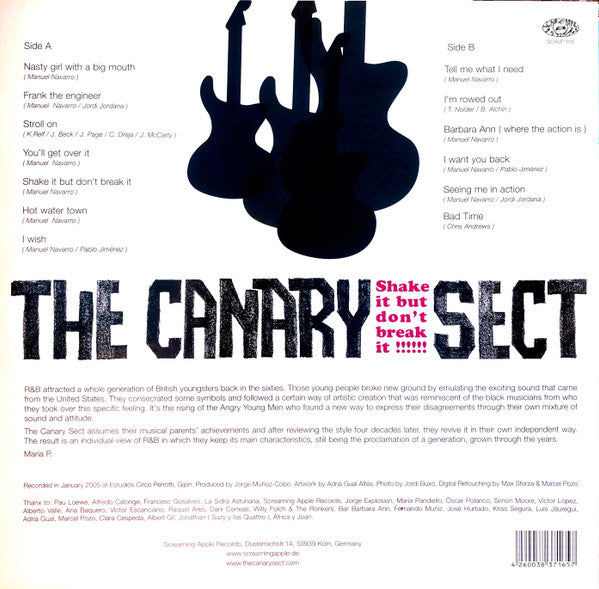 The Canary Sect : Shake It But Don't Break It!!!!!! (LP)