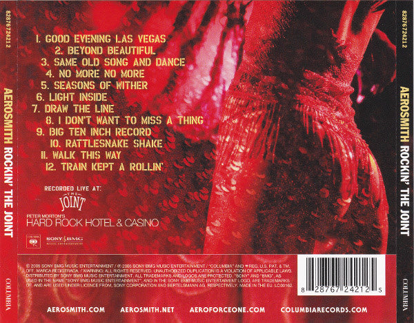 Aerosmith : Rockin' The Joint (CD, Album, RP)