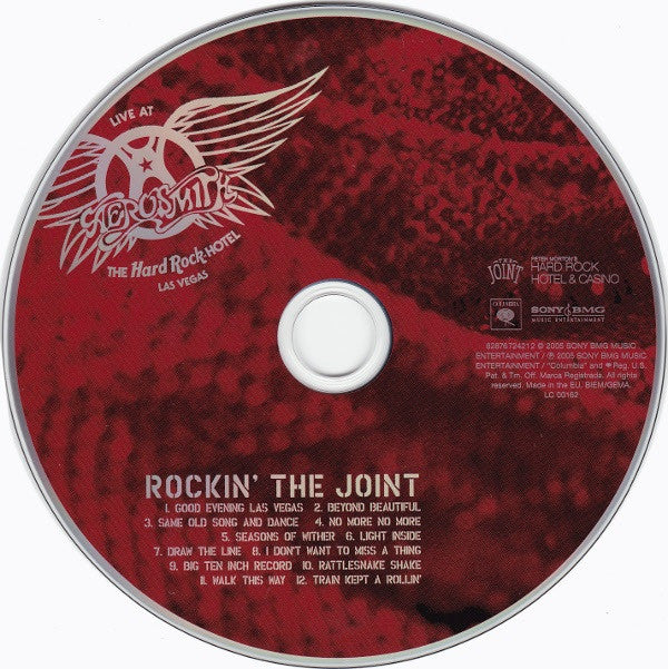Aerosmith : Rockin' The Joint (CD, Album, RP)