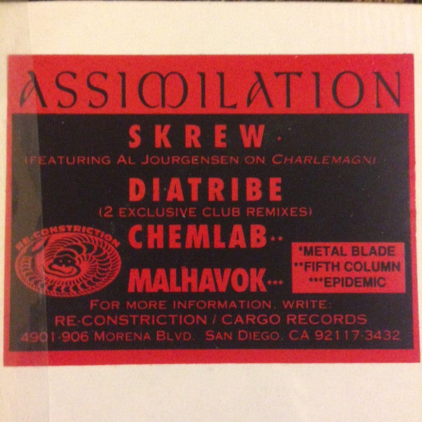 Various : Assimilation (LP, Promo)