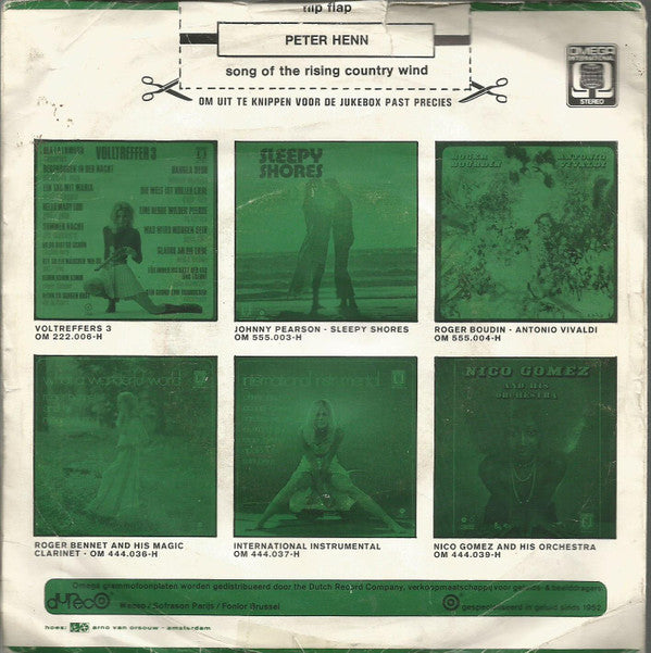 Peter Henn : Flip Flap (7")