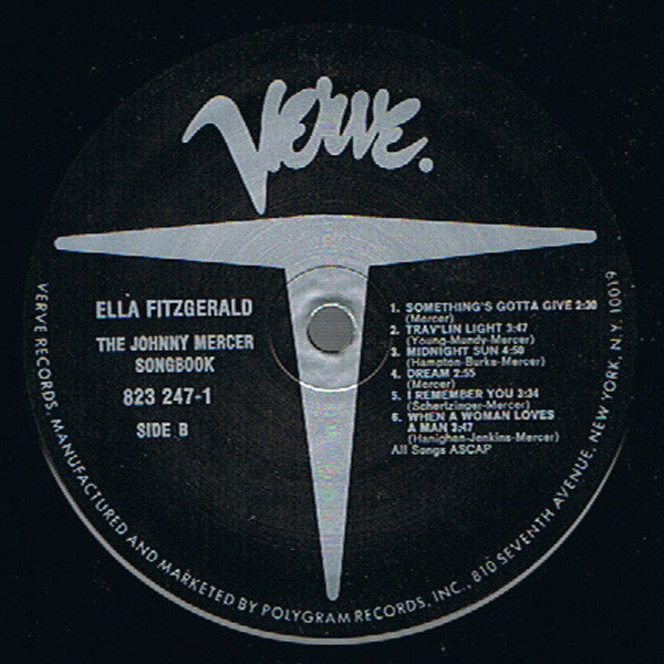Ella Fitzgerald : The Johnny Mercer Song Book (LP, Album, RE)