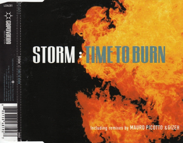 Storm : Time To Burn (CD, Maxi)
