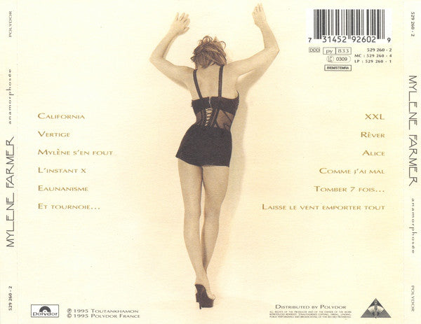 Mylène Farmer : Anamorphosée (CD, Album)