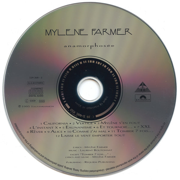 Mylène Farmer : Anamorphosée (CD, Album)