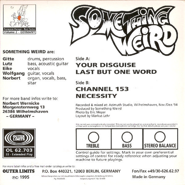 Something Weird : ...Comes To Haunt You! (7", EP)