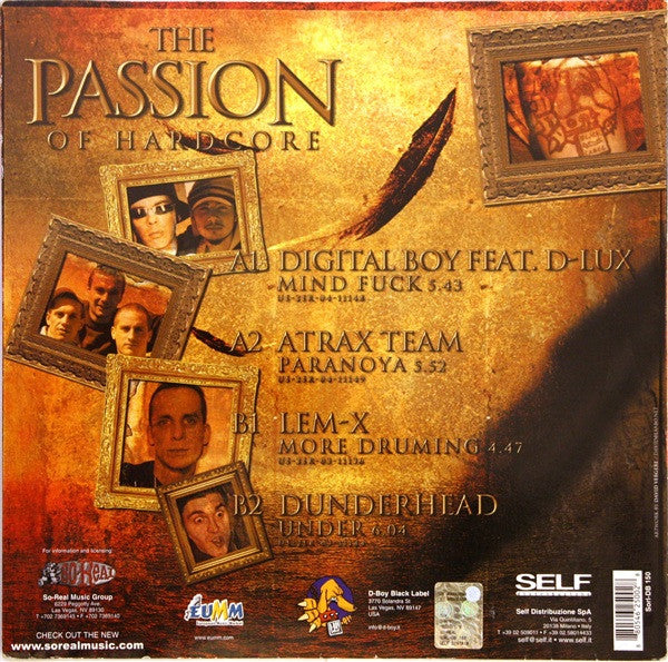 Various : D-Boy Project 9: The Passion Of Hardcore (12")