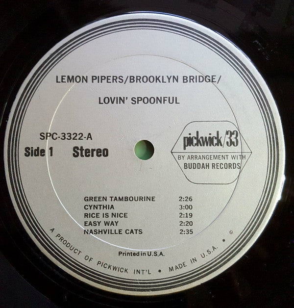 Various : Brooklyn Bridge/Lemon Pipers/Lovin' Spoonful (LP, Comp)
