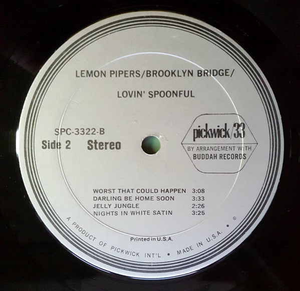 Various : Brooklyn Bridge/Lemon Pipers/Lovin' Spoonful (LP, Comp)