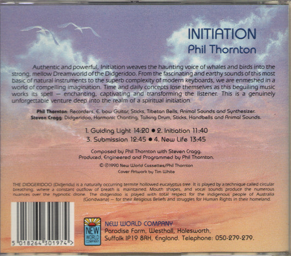 Phil Thornton : Initiation (CD, Album)