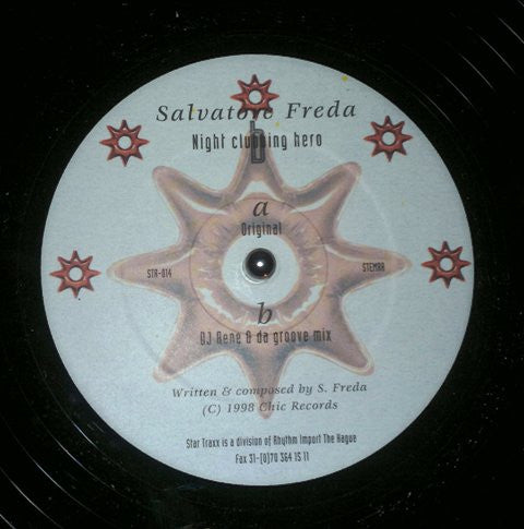 Salvatore Freda : Night Clubbing Hero (12")