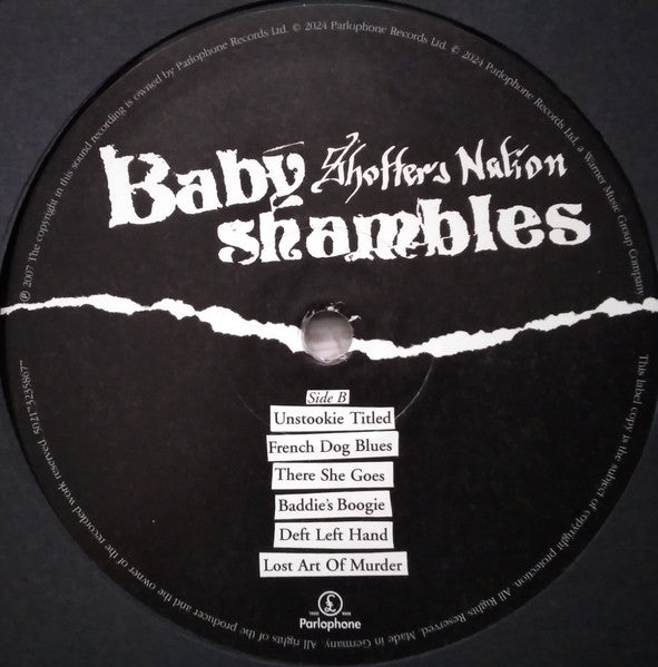 Babyshambles : Shotter's Nation (LP, Album, Ltd, RE, RP, Cle)