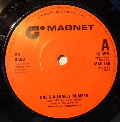 GB Band* : One's A Lonely Number (7")