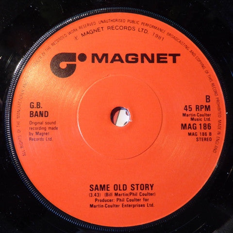 GB Band* : One's A Lonely Number (7")