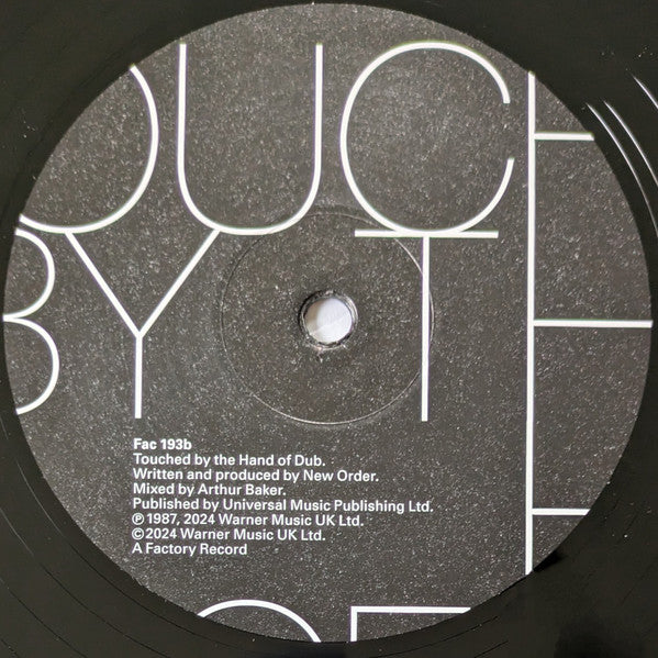 New Order : Touched By The Hand Of God (12", Single, RE, RM, 180)