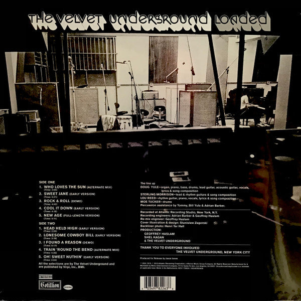 The Velvet Underground : Loaded (Alternate Version) (LP, Album, RE, Cle)