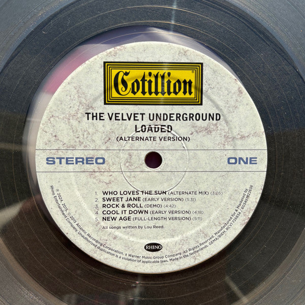 The Velvet Underground : Loaded (Alternate Version) (LP, Album, RE, Cle)