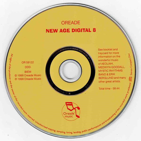 Various : New Age Digital 8 (CD, Comp)