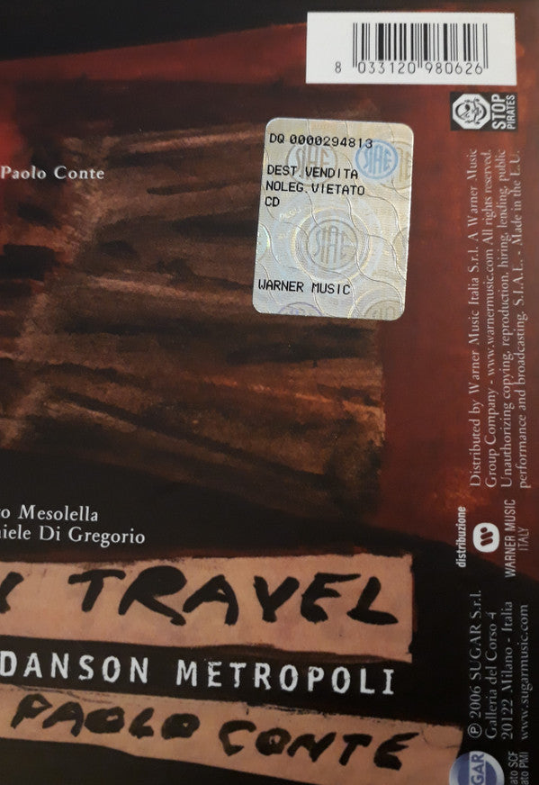 Avion Travel : Danson Metropoli - Canzoni Di Paolo Conte (CD, Album, Dig)