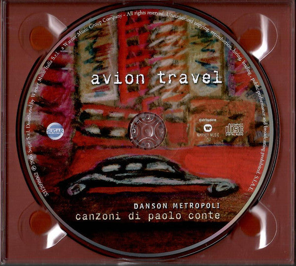 Avion Travel : Danson Metropoli - Canzoni Di Paolo Conte (CD, Album, Dig)