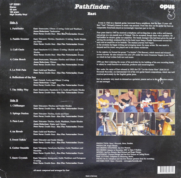 East (9) : Pathfinder (LP, Album)