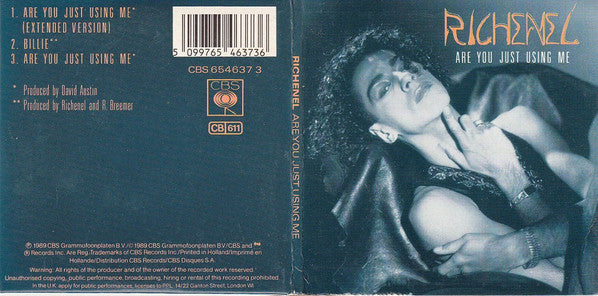 Richenel : Are You Just Using Me (CD, Mini)