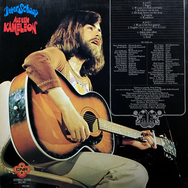 Peter Schaap : Als Een Kameleon (LP, Album)