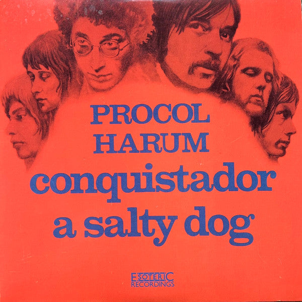 Procol Harum : A Salty Dog / Conquistador (7", Single, RE)