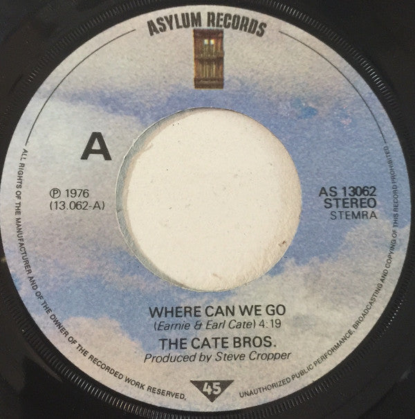 Cate Brothers : Where Can We Go (7", Single)