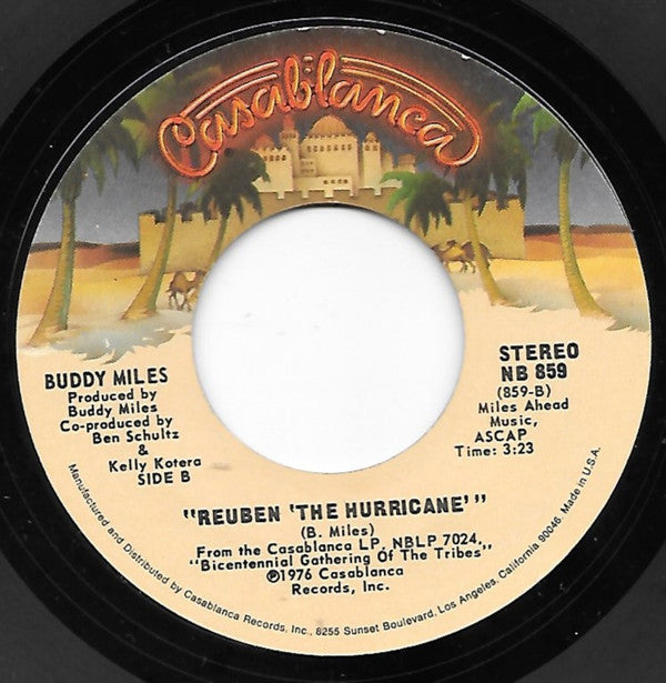 Buddy Miles : Where You Gonna Run To Lady (7")