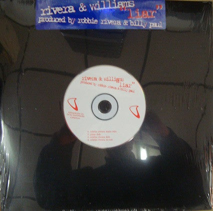Robbie Rivera vs. Billy Paul Williams : Liar (12")