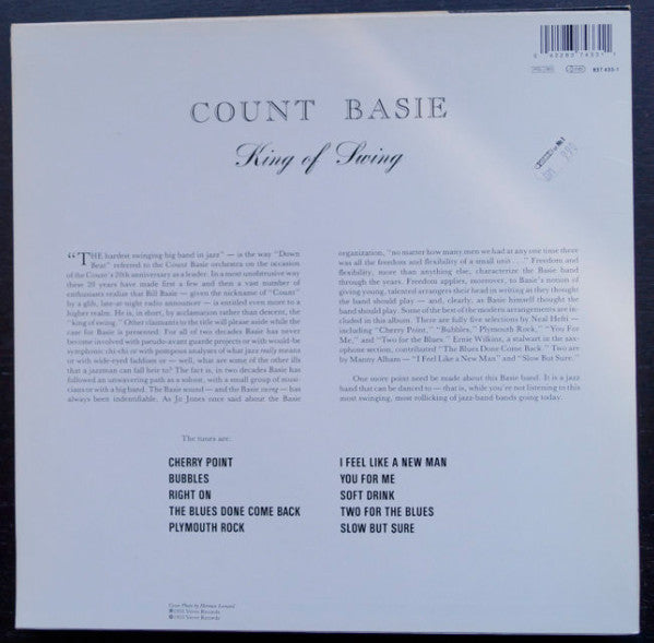 Count Basie : King Of Swing (LP, Album, RE)