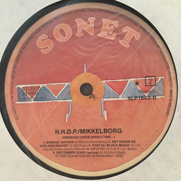 Niels-Henning Ørsted Pedersen / Palle Mikkelborg : Hommage / Once Upon A Time (LP, Album)