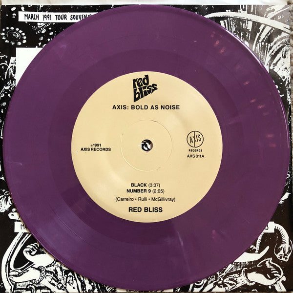 Brickbat (3) & Red Bliss : Axis: Bold As Noise (7", Pur)