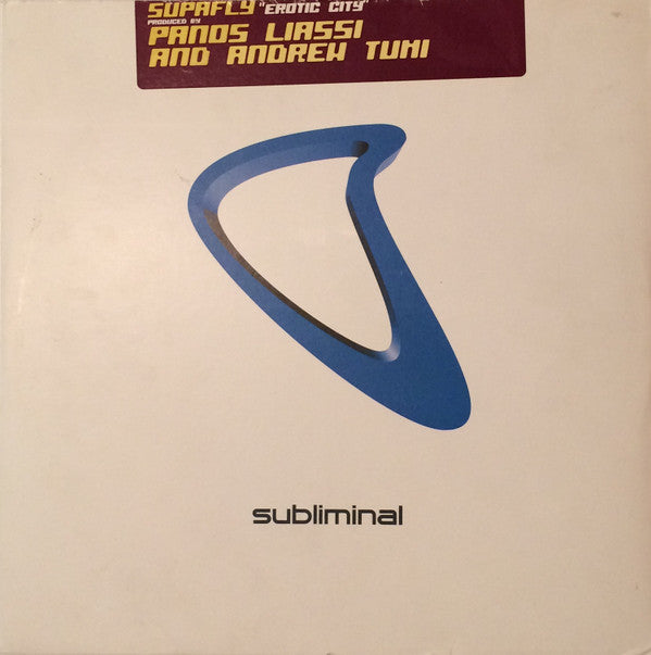 Supafly : Erotic City (12")