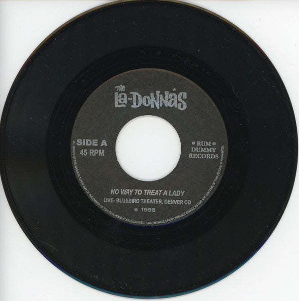 La Donnas / Negative Man : Live At The Bluebird/Nobody Cares (7")