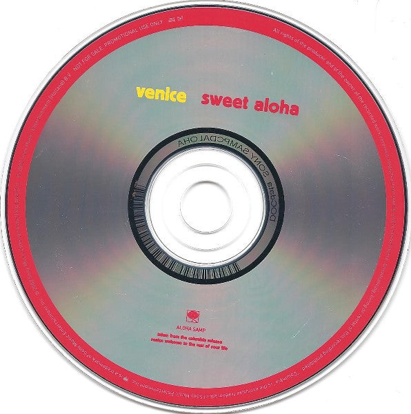 Venice (7) : Sweet Aloha (CD, Single, Promo)