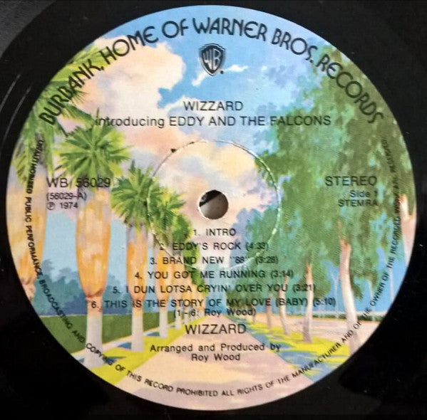 Wizzard (2) : Introducing Eddy And The Falcons (LP)