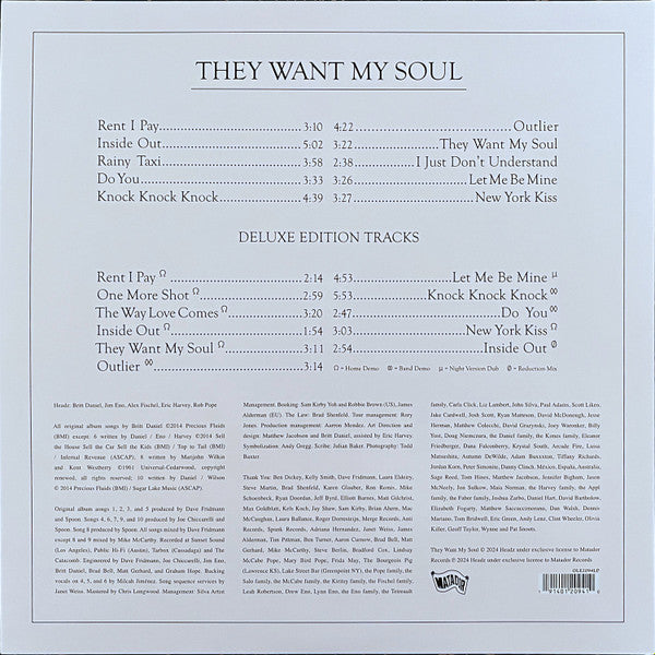 Spoon : They Want My Soul: Deluxe More Soul Edition (LP, Album, RE, RM + LP + Dlx, Gat)